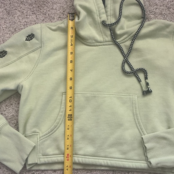 Free People Run Out Green Hoodie - Picture 4 of 9